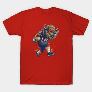 Buffalo Touchdown American Football T-Shirt